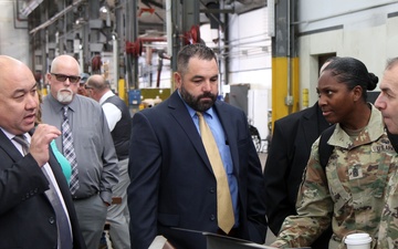 U.S. Army TACOM commanding general visits Sierra Army Depot