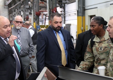 U.S. Army TACOM commanding general visits Sierra Army Depot
