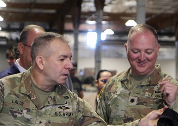 U.S. Army TACOM commanding general visits Sierra Army Depot