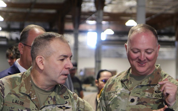 U.S. Army TACOM commanding general visits Sierra Army Depot