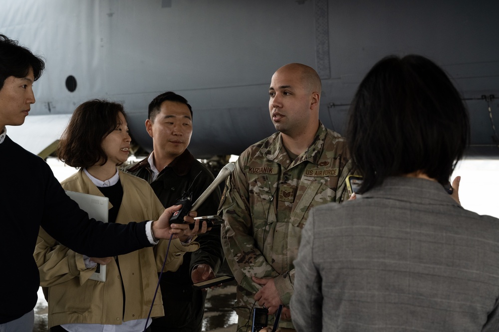 B-52H Stratofortress lands in South Korea to support 2023 ADEX