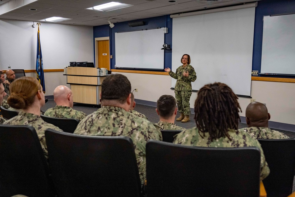 VCNO Visits Sailors, Defense Industry in Newport