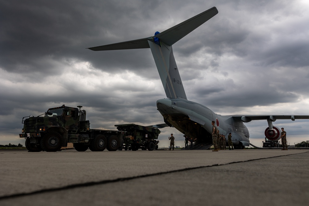 Pre-RD 23 FTX Operations | MACS-4 and JASDF, G/ATOR Embarked on a Kawasaki C-2