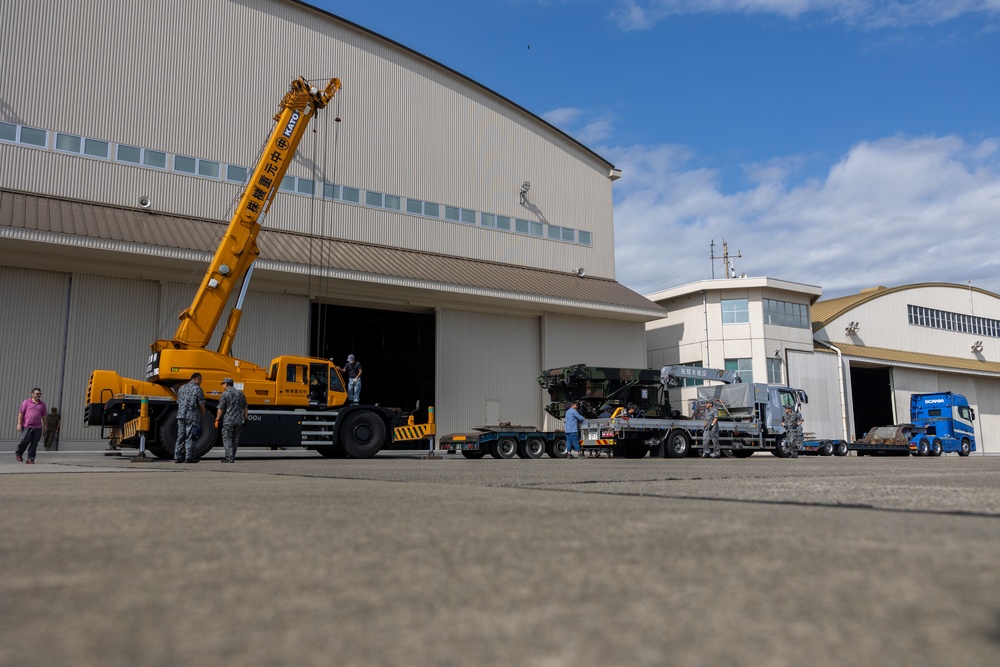 Pre-RD 23 FTX Operations | MACS-4 and JASDF, G/ATOR Embarked on a Kawasaki C-2