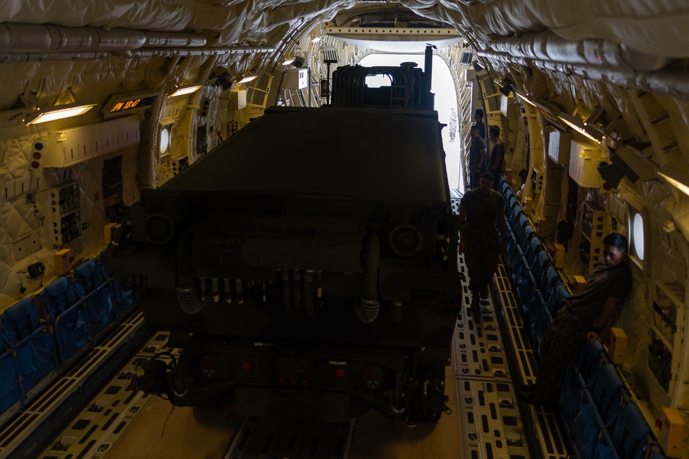 Pre-RD 23 FTX Operations | MACS-4 and JASDF, G/ATOR Embarked on a Kawasaki C-2