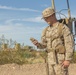 U.S. Marines with TACP perform ground communications with aircrafts