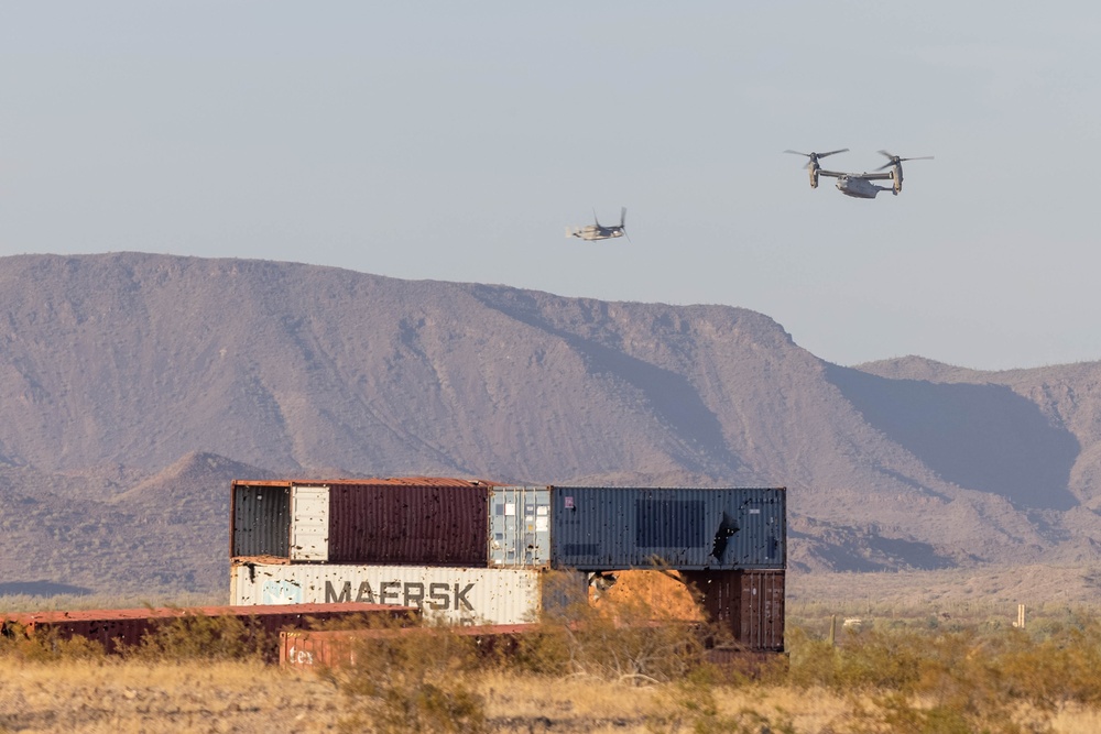 U.S. Marines with TACP perform ground communications with aircrafts