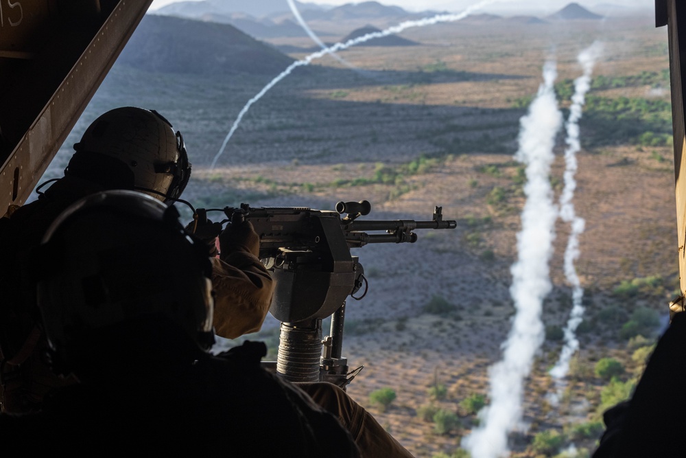 U.S. Marines with TACP perform ground communications with aircrafts