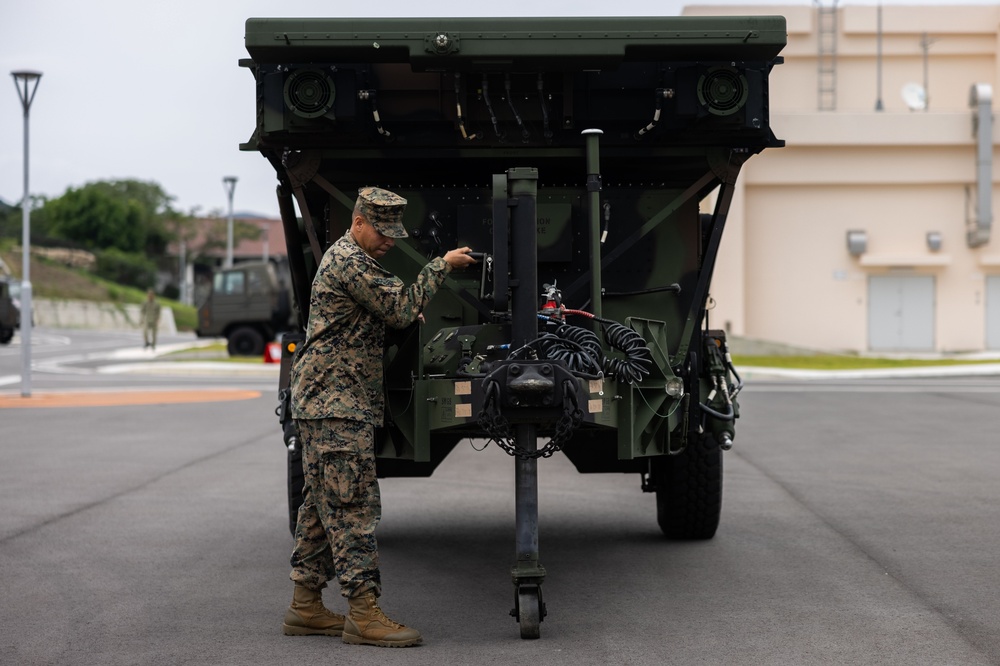 RD 23 FTX | U.S. Marines set up TPS-80 Radar System on JGSDF Camp Ishigaki