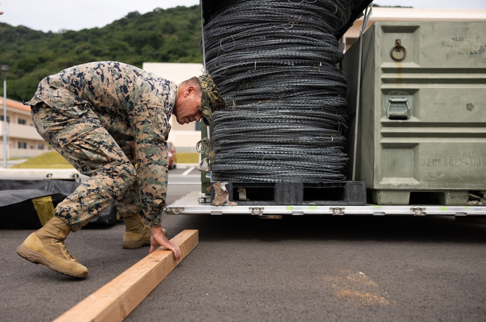 RD 23 FTX | U.S. Marines set up TPS-80 Radar System on JGSDF Camp Ishigaki