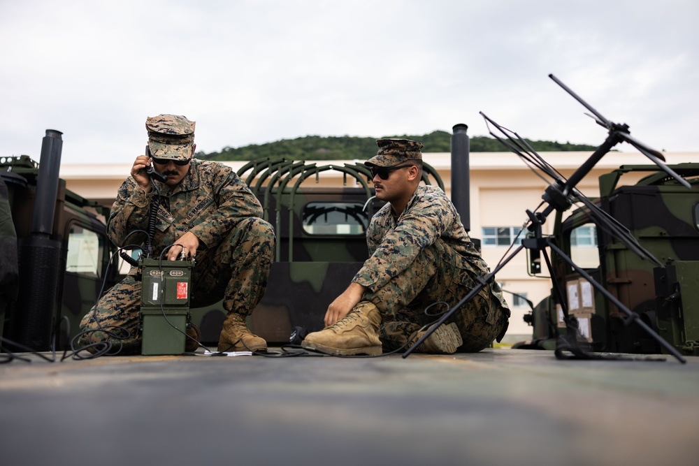 RD 23 FTX | U.S. Marines set up TPS-80 Radar System on JGSDF Camp Ishigaki