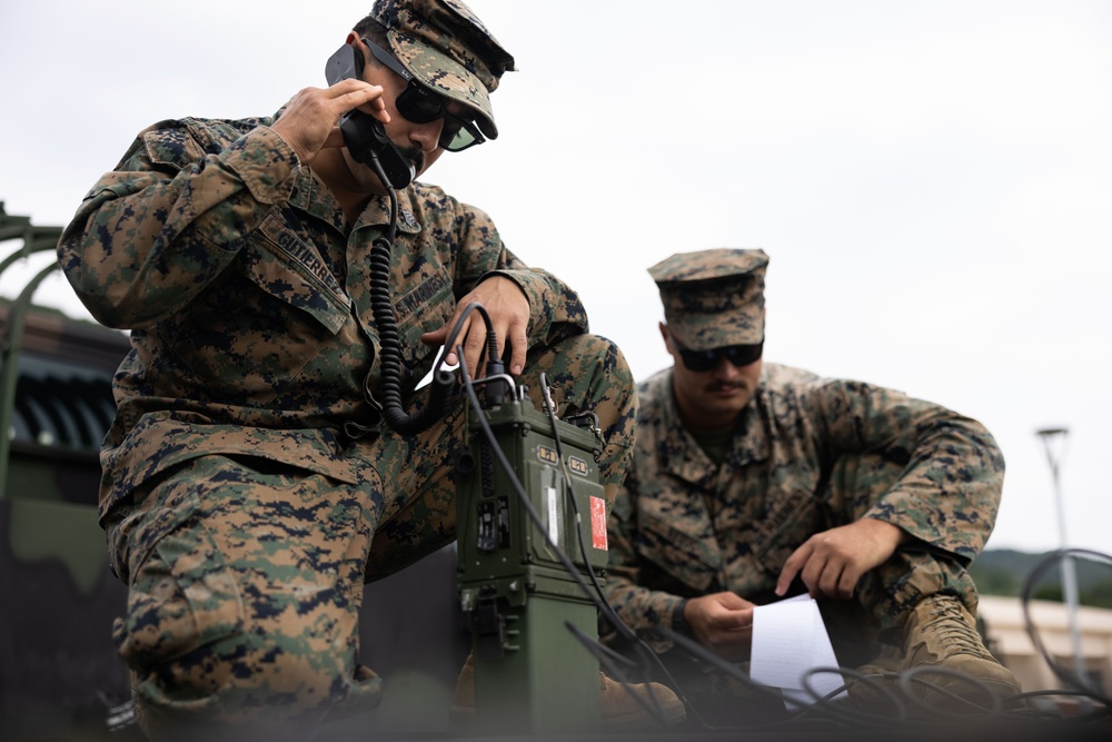 RD 23 FTX | U.S. Marines set up TPS-80 Radar System on JGSDF Camp Ishigaki