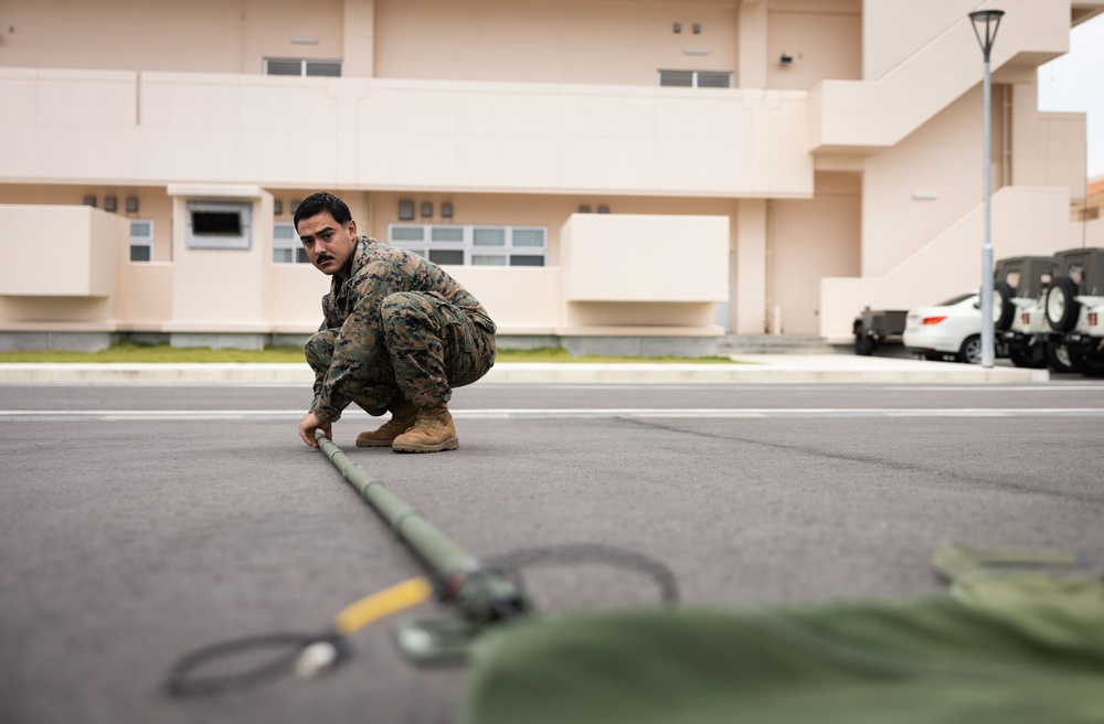 RD 23 FTX | U.S. Marines set up TPS-80 Radar System on JGSDF Camp Ishigaki