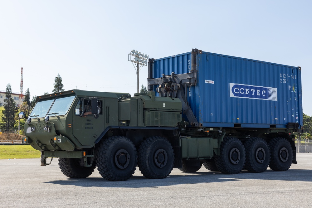 Resolute Dragon 23 FTX | CLB-12, JGSDF Conduct Bilateral Convoy Operations at Camp Kinser