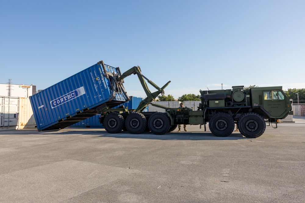 Resolute Dragon 23 FTX | CLB-12, JGSDF Conduct Bilateral Convoy Operations at Camp Kinser