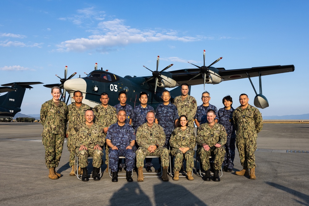 Always Medically Ready: U.S. Navy Acting Surgeon General Darin Via Visits Marine Corps Air Station Iwakuni