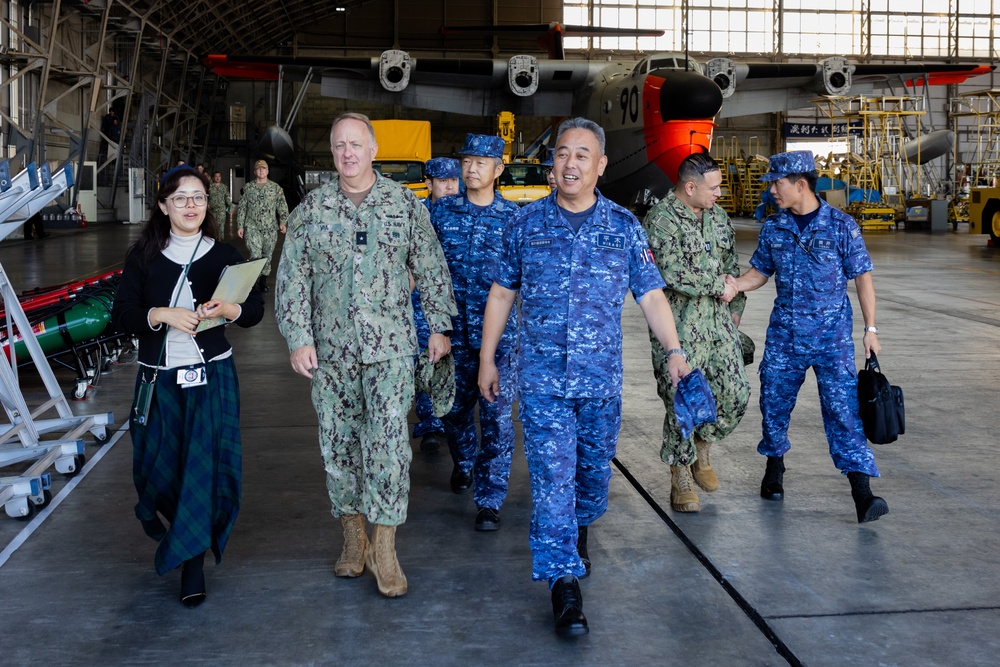 Always Medically Ready: U.S. Navy Acting Surgeon General Darin Via Visits Marine Corps Air Station Iwakuni