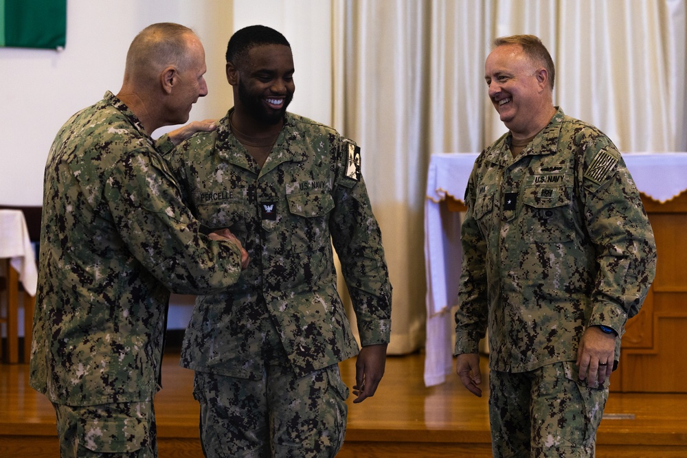 Always Medically Ready: U.S. Navy Acting Surgeon General Darin Via visits Marine Corps Air Station Iwakuni