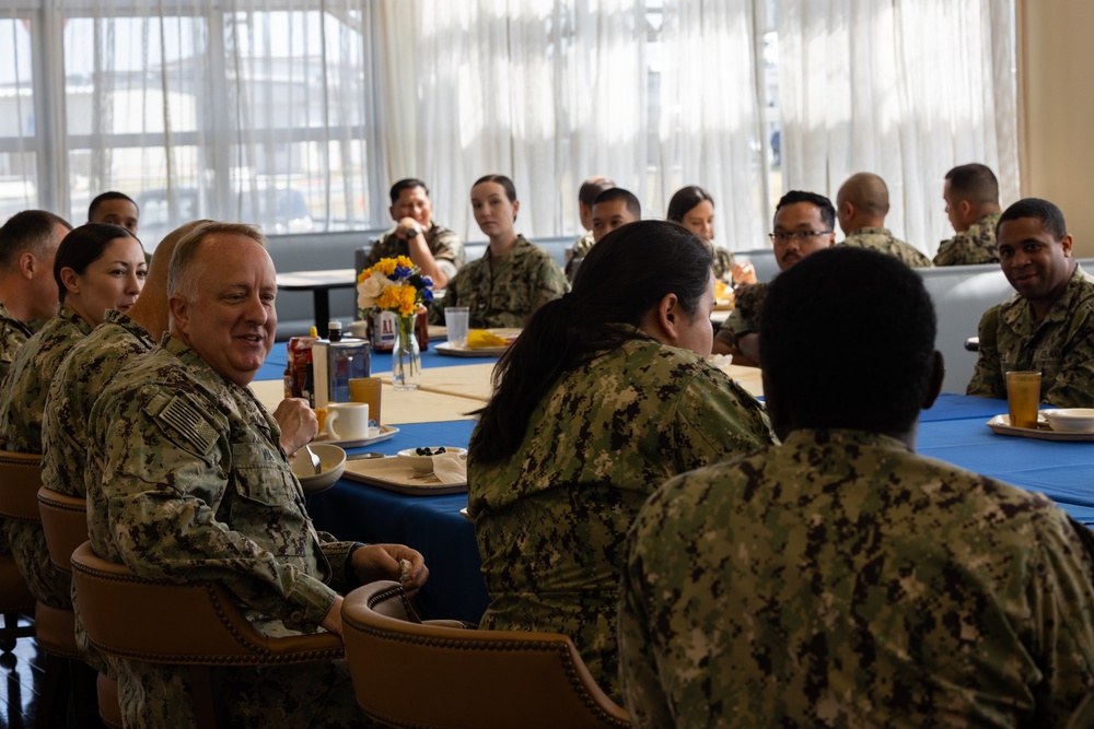 Always Medically Ready: U.S. Navy Acting Surgeon General Darin Via visits Marine Corps Air Station Iwakuni