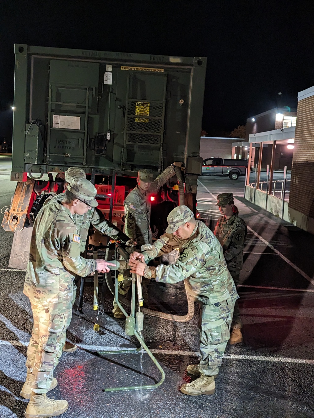 Fort Drum supports city neighbors during water emergency