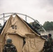 110th FFS assemble tents for readiness exercise