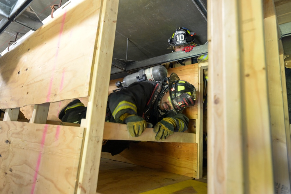 Joint firefighter training enhances community capabilities