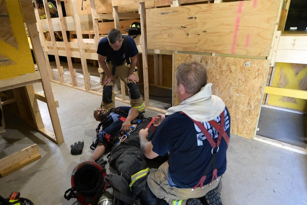 Joint firefighter training enhances community capabilities