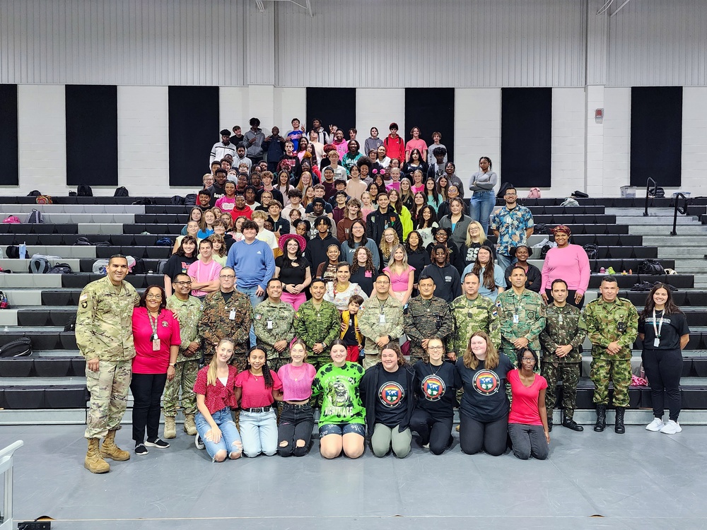 WHINSEC Joins Smith Station High School celebrating Hispanic Heritage Month