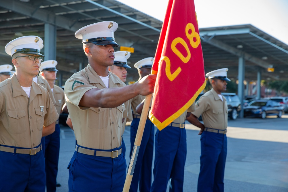 Myrtle Beach native graduates as the honor graduate for Fox Company, Marine Corps Recruit Depot Parris Island