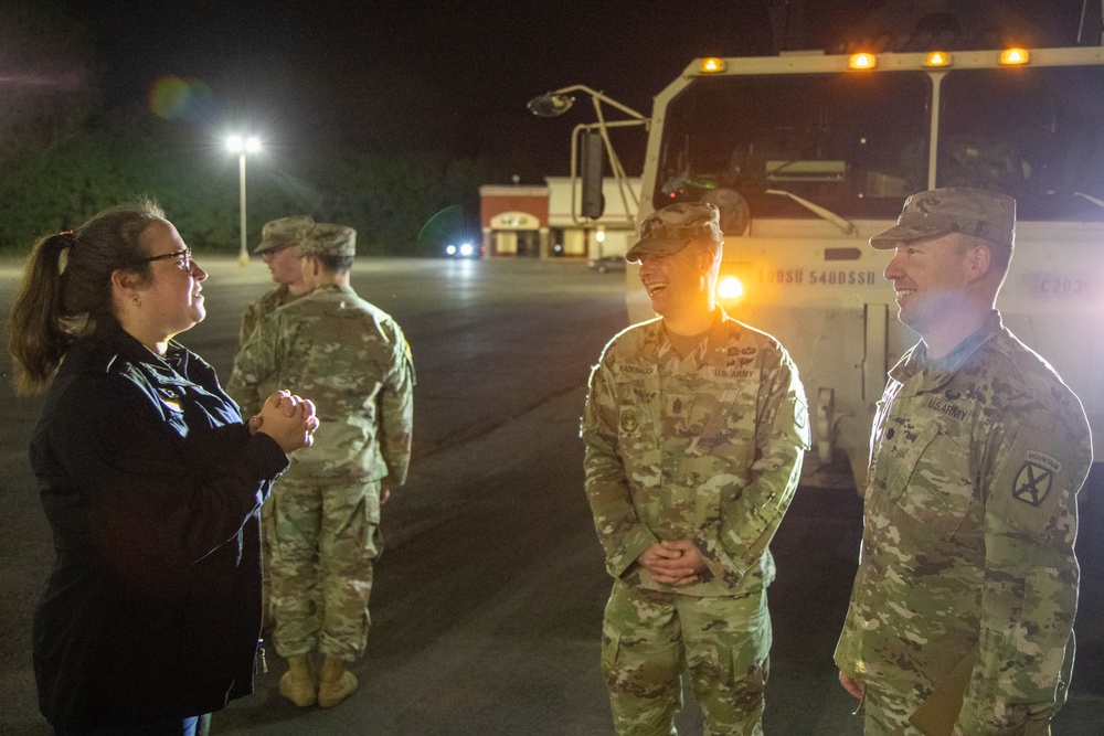 548th DSSB Supports Local Communities