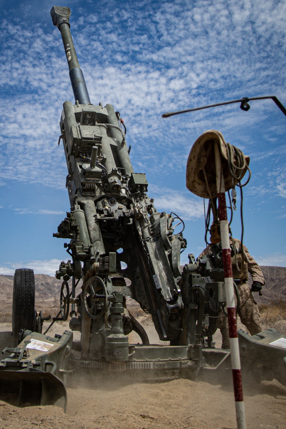 1st Battalion, 10th Marine Regiment, Marines fire M777 Howitzer in support of MDMX