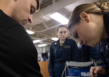 USS BATAAN BLOOD BANK ACTIVATION TRAINING