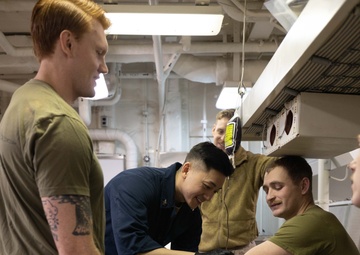 USS BATAAN BLOOD BANK ACTIVATION TRAINING