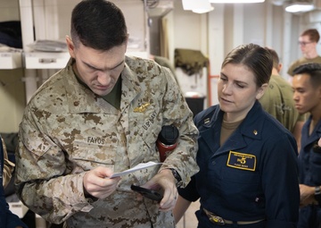 USS BATAAN BLOOD BANK ACTIVATION TRAINING