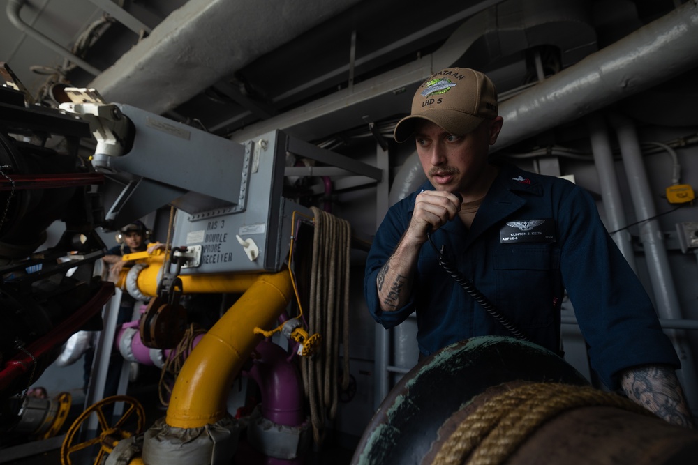 USS Bataan Fuel Replenishment