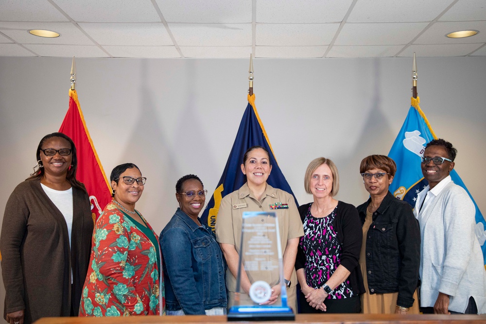 Medical Forces Atlantic staff presented Department of Defense Financial Management Award