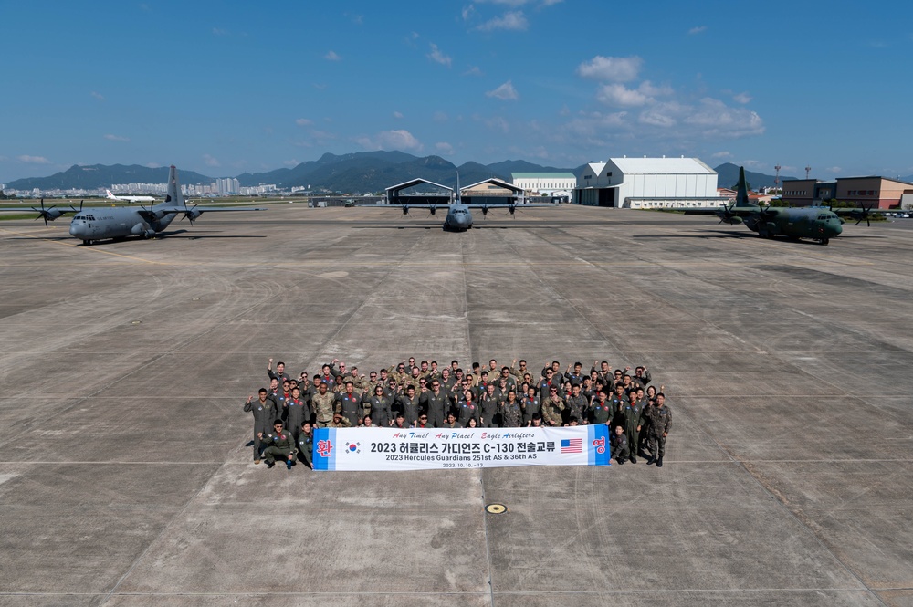 USAF, ROKAF join forces for Herk Guardians 23