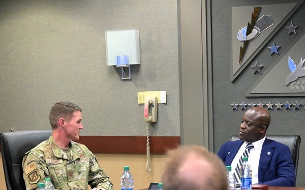 Colorado Springs Mayor visits 310th Space Wing