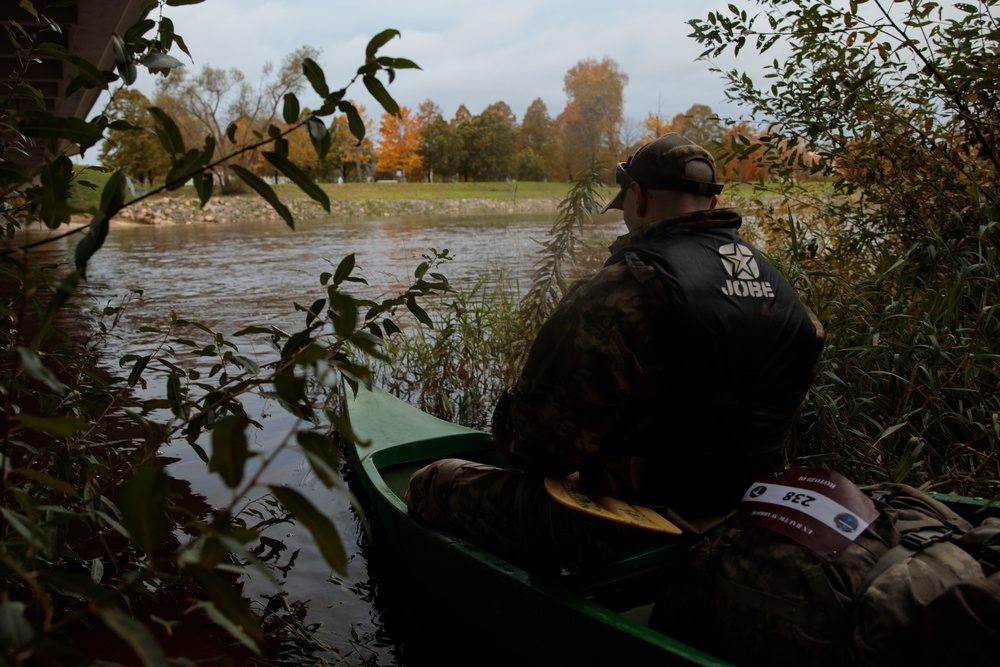 Task Force Marne Soldiers compete in the Baltic Warrior Challenge in Latvia