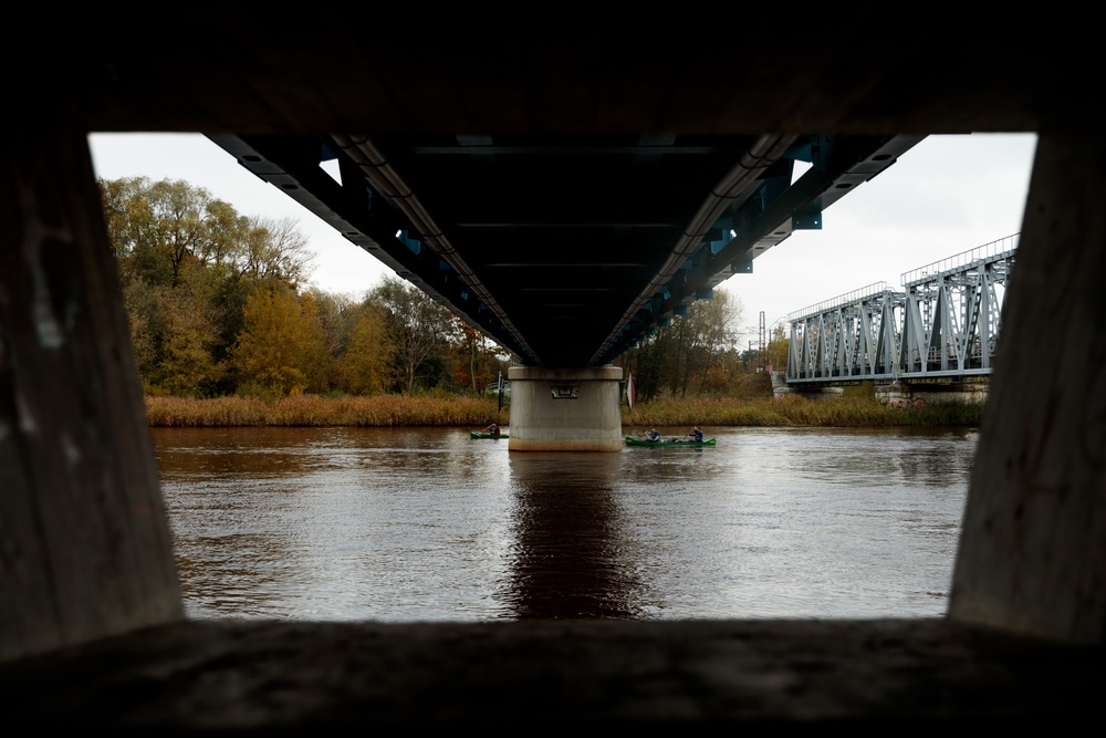 Task Force Marne Soldiers compete in the Baltic Warrior Challenge in Latvia