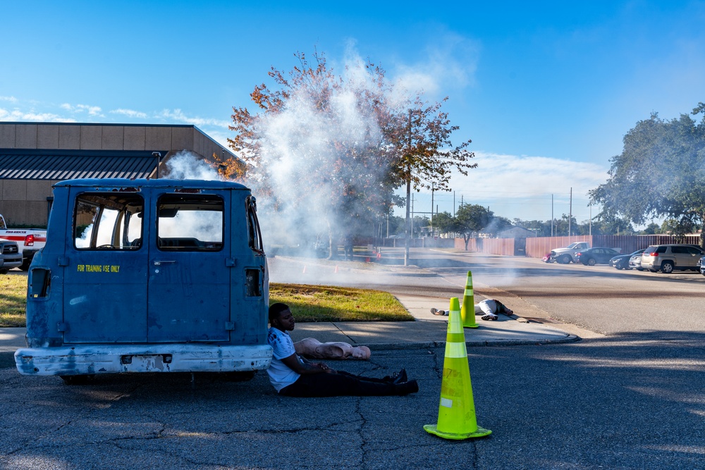 Keesler Conducts a Training Exercise