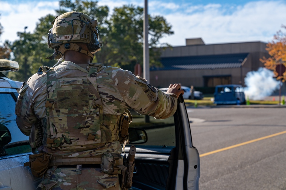 Keesler Conducts a Training Exercise