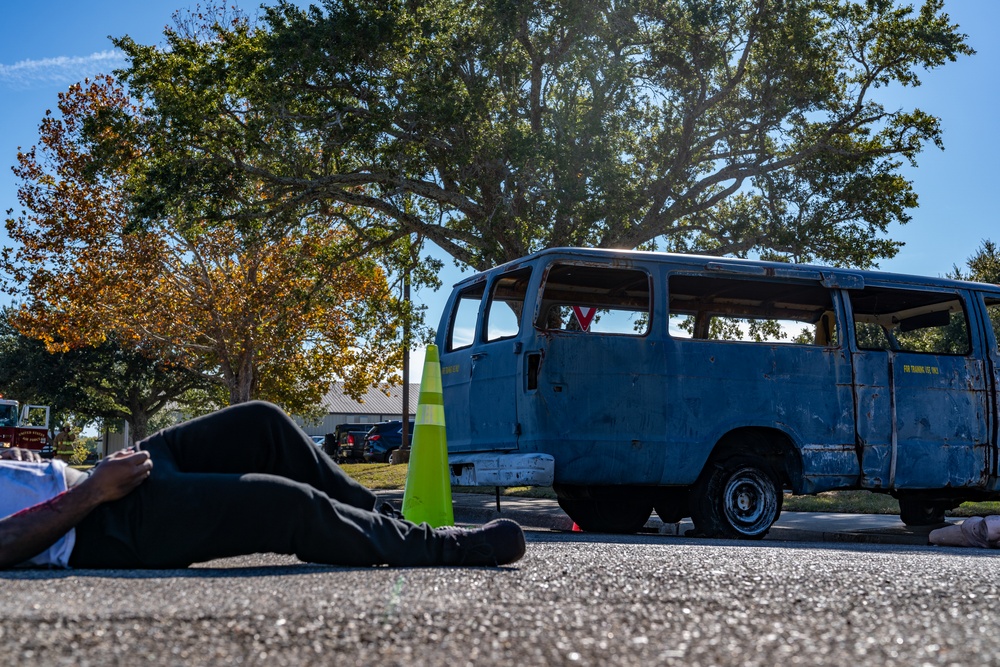 Keesler Conducts a Training Exercise