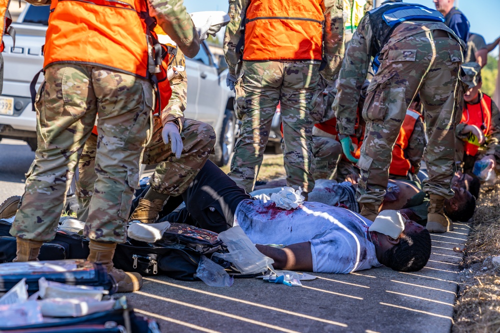 Keesler Conducts a Training Exercise