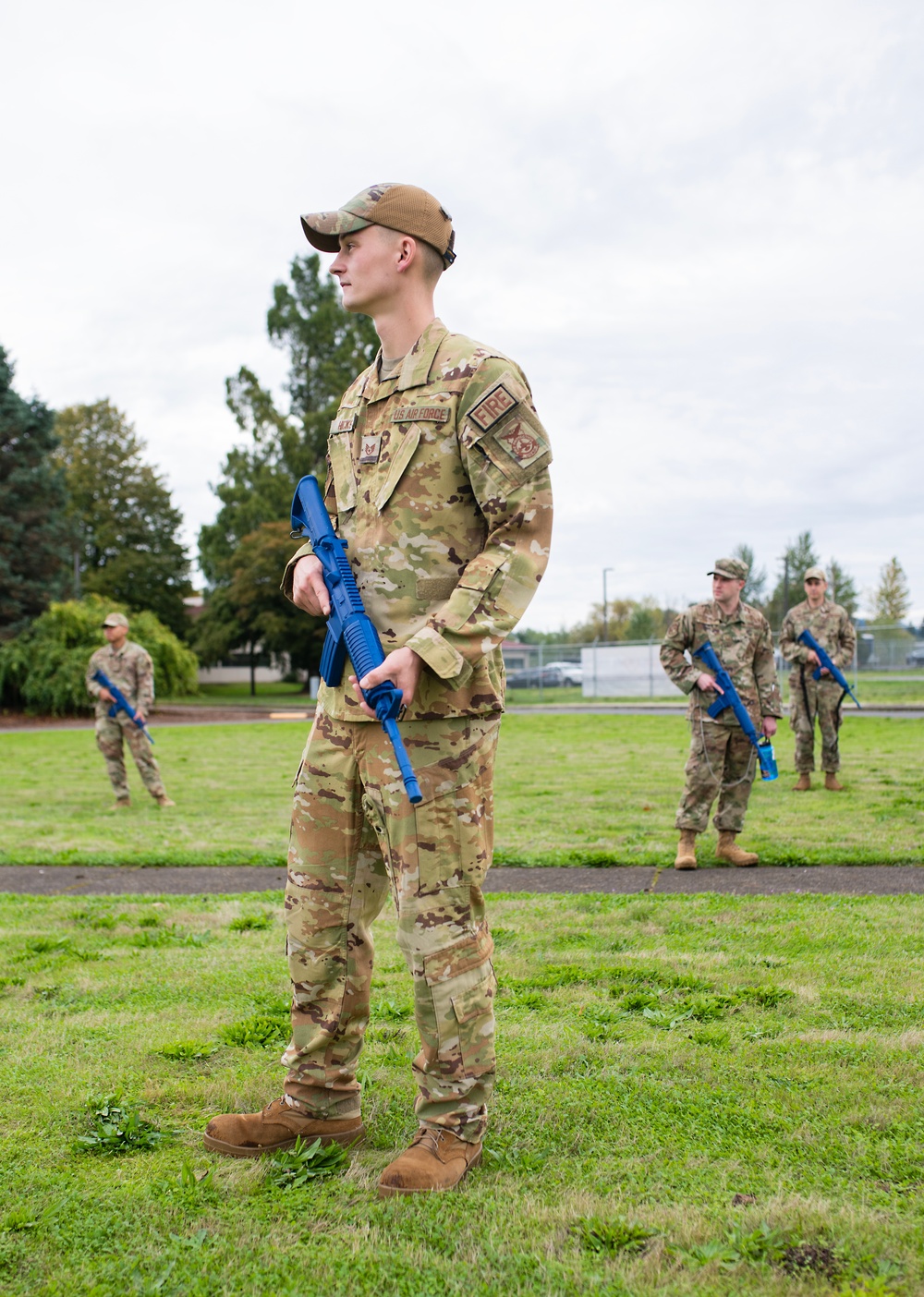 142nd CES Airmen conduct Covoy Ops Training
