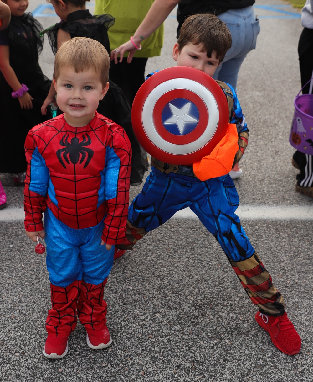 Exceptional Family Member Program Throws a Trunk-or-Treat For Soldiers Family Members on Fort Stewart