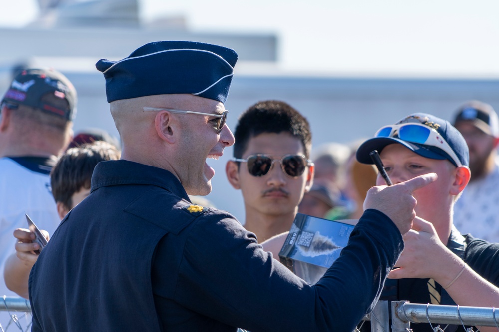 Thunderbirds perform in Houston