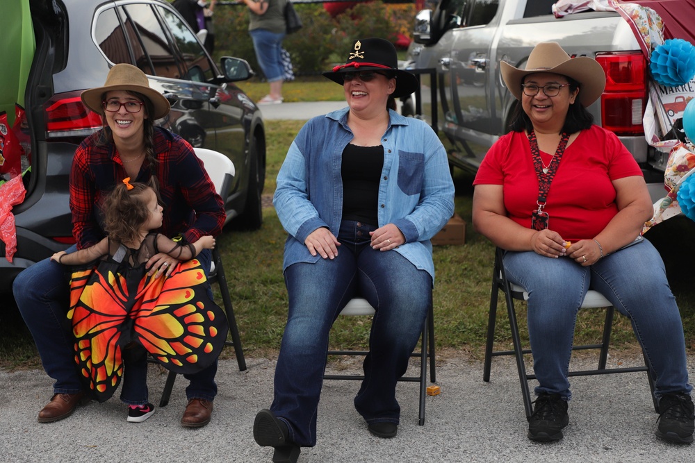 Exceptional Family Member Program Throws a Trunk-or-Treat For Soldiers Family Members on Fort Stewart