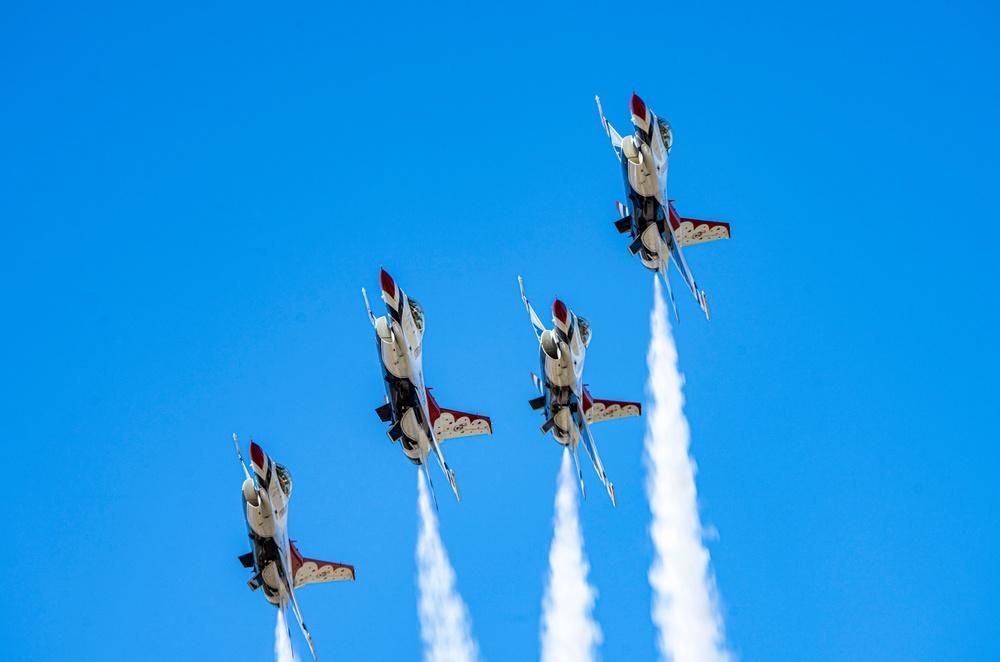 Thunderbirds perform in Houston