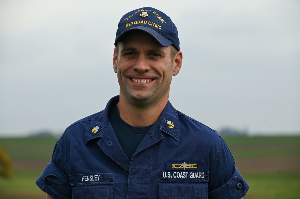 Coast Guard 'Mission Mighty Mississippi' highlights Petty Officer 1st Class Matthew Hensley